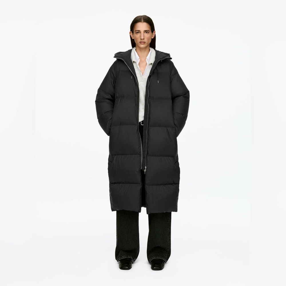 ARKET UPCYCLED DOWN LONG COAT